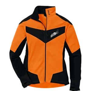 Fleecejack, DYNAMIC, maat S, fluo-oranje