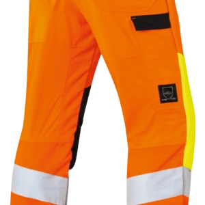 Reflecterende broek, met bescherming tegen snijwonden, Protect MS, maat XL